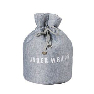 Waterproof Multifunctional Cylinder Cosmetic Travel Organizer Bag (Gray)